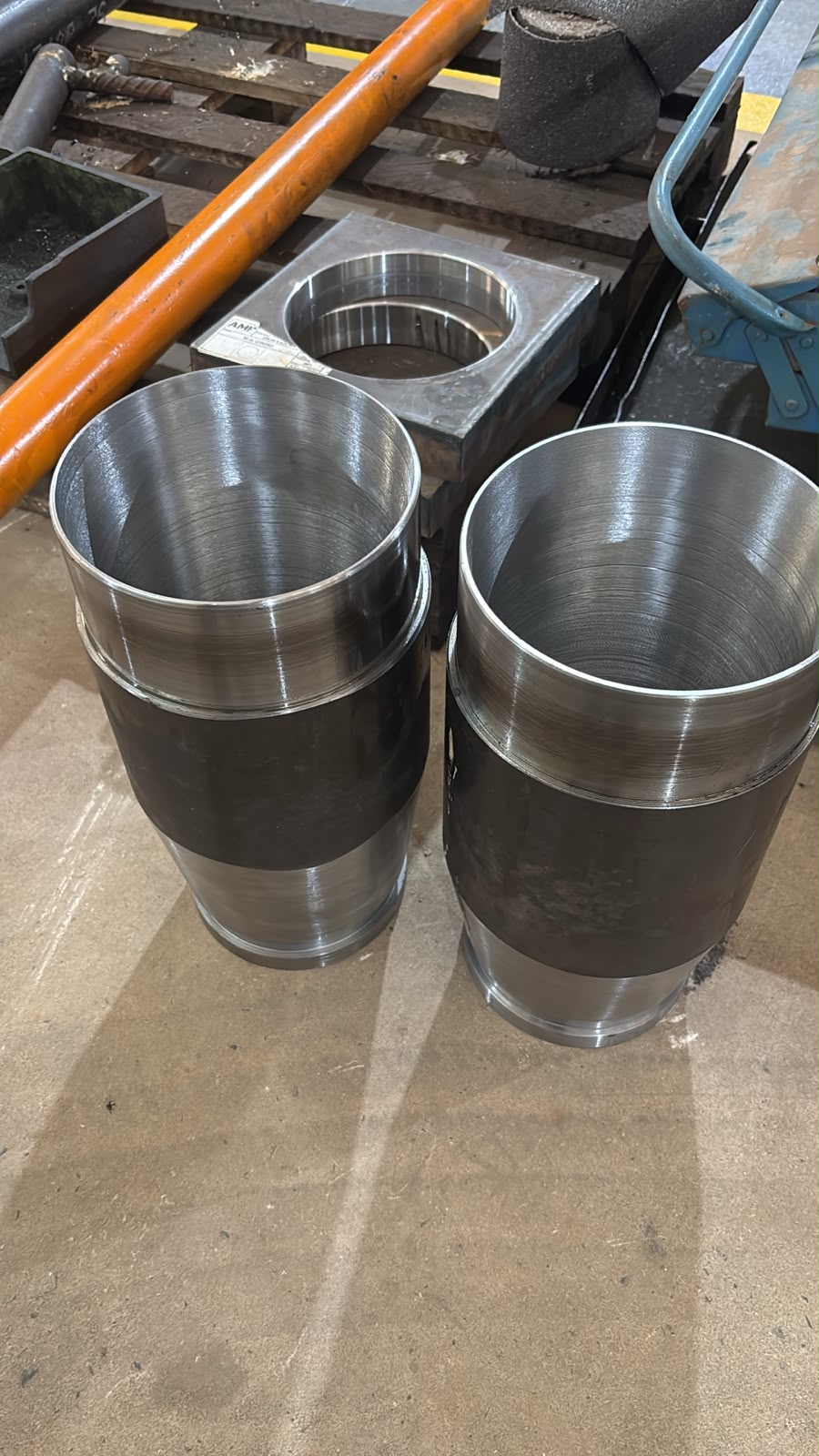 Componentes de bombas de concreto